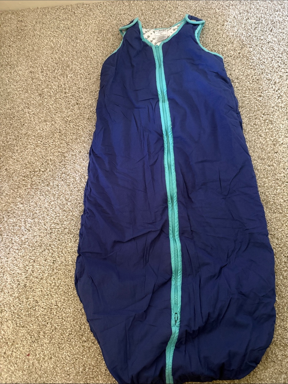 Baby Deedee Blue Sleep Sack. Size: L
